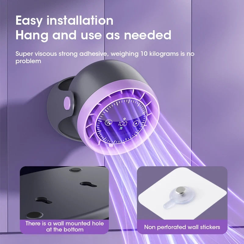 Portable Touch Screen Mini Desk Fan